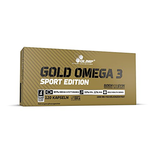 Olimp Sport Nutrition Cápsulas Omega 3 Gold Sport Edition - 120 unidades