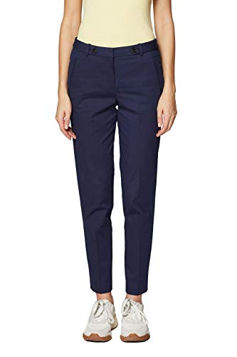 ESPRIT Collection 029eo1b007 Pantalones, Azul (Navy 400), W40/L30 (Talla del Fabricante: 40) para Mujer