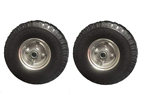 2 ruedas de carretilla 3.00 – 4/85 x 260 mm, rueda de repuesto para neumáticos, carretilla, rodamiento de bolas, carretilla, ruedas