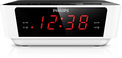 Philips AJ3115 - Radio Despertador, Blanco