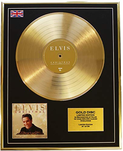 Elvis Presley/Edicion Limitada/CD Disco de Oro/Album/Christmas with Elvis & The Royal Philharmonic Orchestra