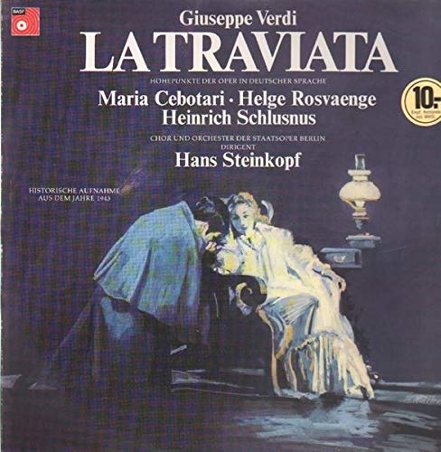 Giuseppe Verdi - La Traviata (Höhepunkte In Deutscher Sprache) - BASF - 10 21498-2