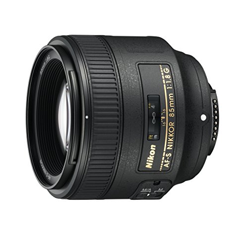 Nikon AF-S 85mm F1.8 G - Objetivo para Nikon (distancia focal fija 85mm, apertura f/1.8) color negro