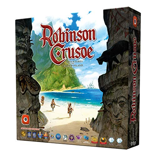 Wydawnictwo Portal- Robinson Crusoe Adventures on The Cursed Island - Juego de Mesa, with expansions (0064PG)