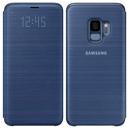Samsung LED View Cover, Funda para Samsung Galaxy S9, Azul
