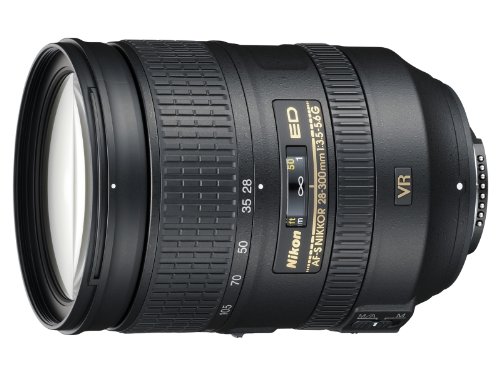 Nikon AF-S 28-300mm F3.5-5.6 G ED VR - Objetivo para Nikon F (distancia focal 42-450mm, apertura f/3.5, zoom óptico 10.7x,estabilizador) color negro