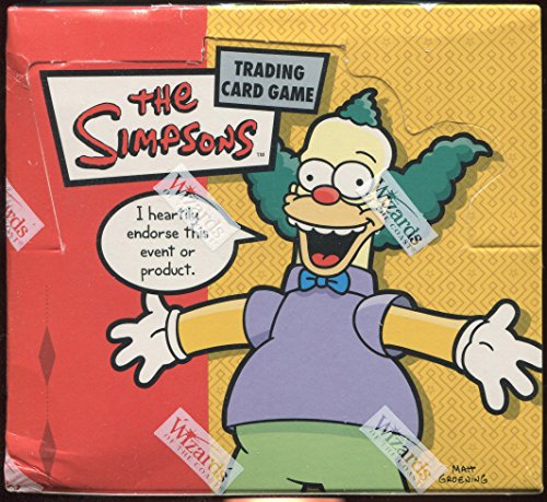 The Simpsons Trading Card Game Krusty Approved Booster Box [Toy]