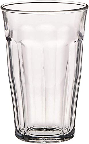 Duralex Picardie - Copas de vidrio de 500ml, sin la marca de llenado, 6 unidades