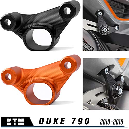 Motocicleta DUKE 790 18 19 Nuevo soporte de montaje de suspensión de tubo para accesorios 790 Duke 2018 2019 (Negro)