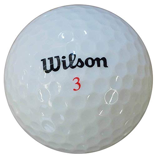 LBC-Sports Wilson Com Ultra Similar - Pelotas de Golf (24 Unidades), Color Blanco