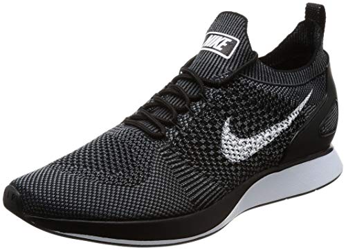 Nike Air Zoom Mariah Flyknit Racer, Zapatillas de Running para Hombre, Multicolor (Black/Pure Platinum 010), 45.5 EU
