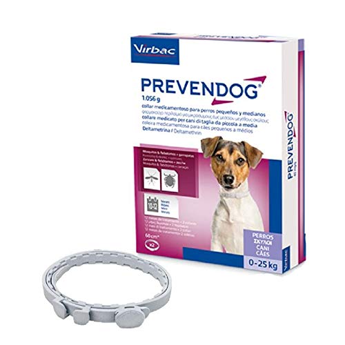 Prevendog - Collar Antiparasitario Perros 60 Cm X 2 Uds