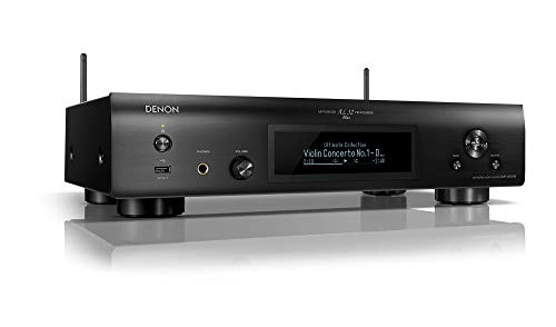 DENON Red Stereo Receiver DNP-800NE x Negro AirPlay, Bluetooth®, High-Resolution Audio, USB,