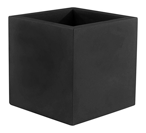 Vondom 41350 Cubo Simple, Negro, 50x50x50 cm