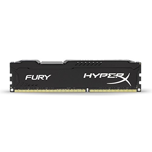 HyperX Fury - Memoria RAM de 8 GB (1866 MHz DDR3 Non-ECC CL10 DIMM), Negro