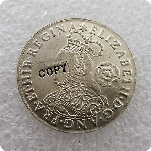 1562 Inglaterra 6p-Moneda de Copia de Isabel I