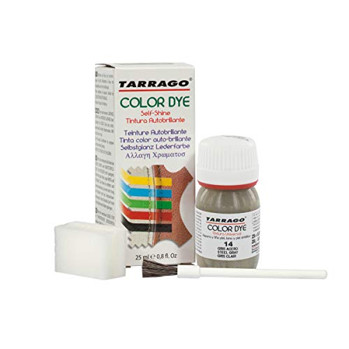 Tarrago Color Dye 25ml, Zapatos y Bolsos Unisex Adulto, Gris (Steel Gray 14), 48 EU