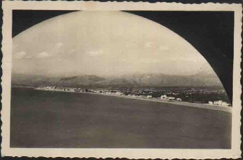 Postal Antigua - Old Postcard : 244 BENIDORM - Vista Panorámica de la Playa