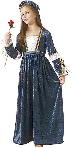 Rubie's - Disfraz de Julieta para niñas, talla 5-7 años (67196-M)
