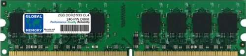 GLOBAL MEMORY 2 GB DDR2 533 MHz PC2-4200 240 Pines DIMM Memoria RAM para iMac G5 ISIGHT & POWERMAC G5