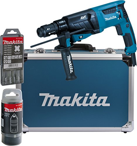 Makita HR2631FT13 – Martillo combinado para SDS-Plus de 26 mm, en maletín de aluminio