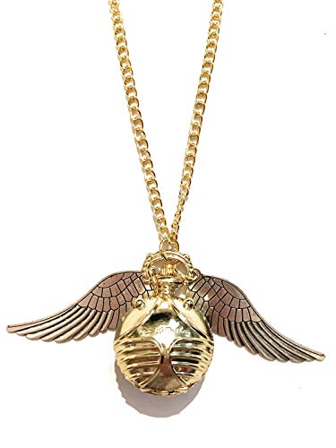 Giulyscreaions - Collar con reloj de metal de níquel y con diseño de garra de oro