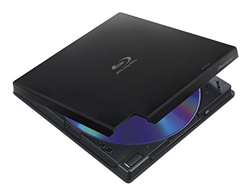 Pioneer BDR-XD07TB 6X Slim USB portátil 3.0 Grabadora de BD / DVD / CD - Negro