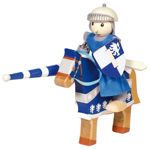 Goki - Caballero Lancelot, muñeco articulado de Madera (51735.0)