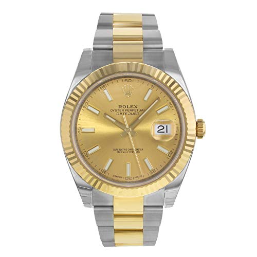 NUEVO Rolex Datejust II Acero inoxidable y 18K oro amarillo reloj para hombre 116333 CHIO