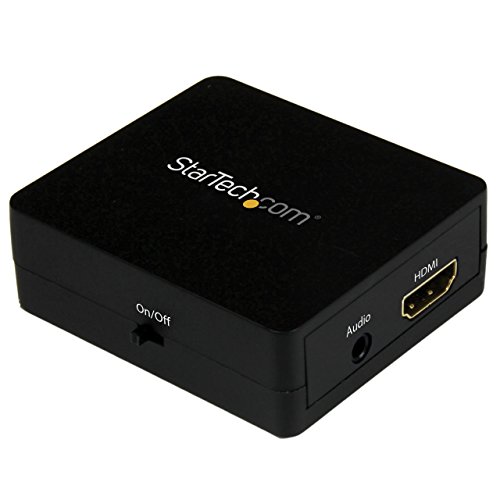 StarTech.com HD2A - Extractor de Audio HDMI a 3.5 mm, Color Negro