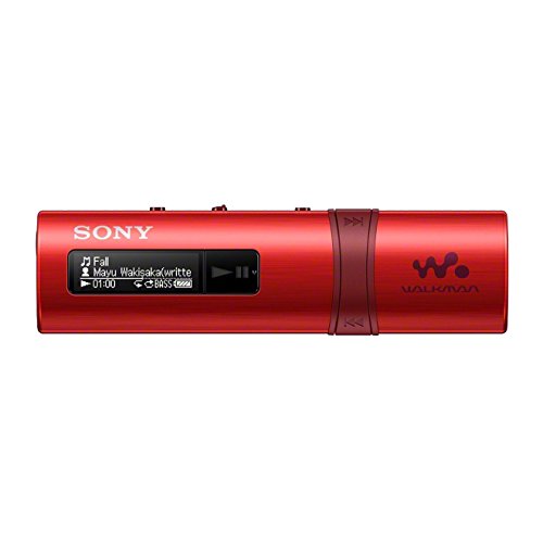Sony Walkman NWZ-B183 - Reproductor de MP3 (4 GB), rojo