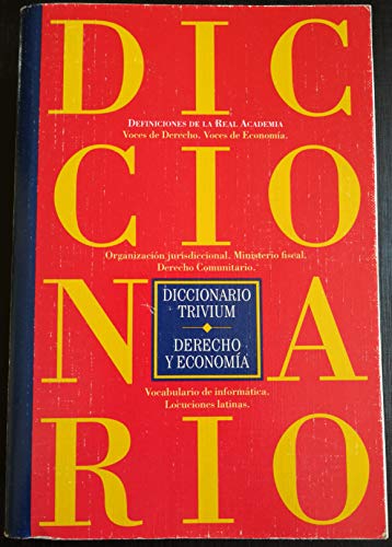 Diccionario trivium de derecho y economia (r)