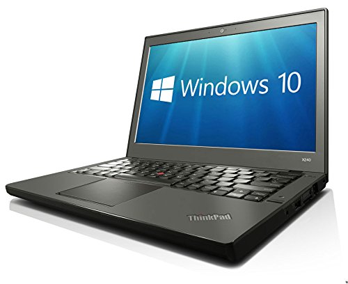Lenovo ThinkPad X240 12.5 pulgadas (1366x768) 4th Gen Intel Core i5-4210Y 8GB 240GB SSD Windows 10 Professional 64-bit Laptop PC (Reacondicionado)