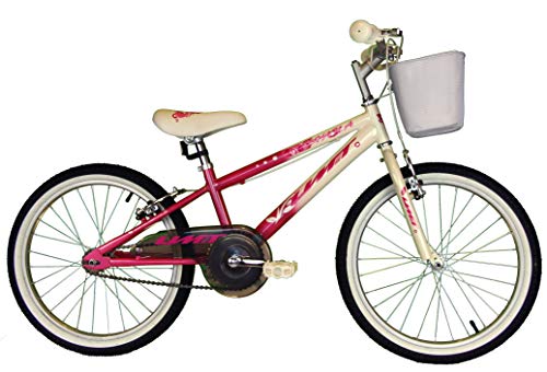 Umit Bicicleta 20 Pulgadas XT20, Unisex niños, Rosa/Blanca