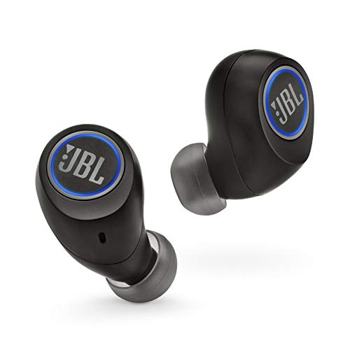 JBL Free - Auriculares inalámbricos con Bluetooth y cancelación de ruido, JBL Signature Sound, 24 h de música continua y estuche de carga inteligente, negro