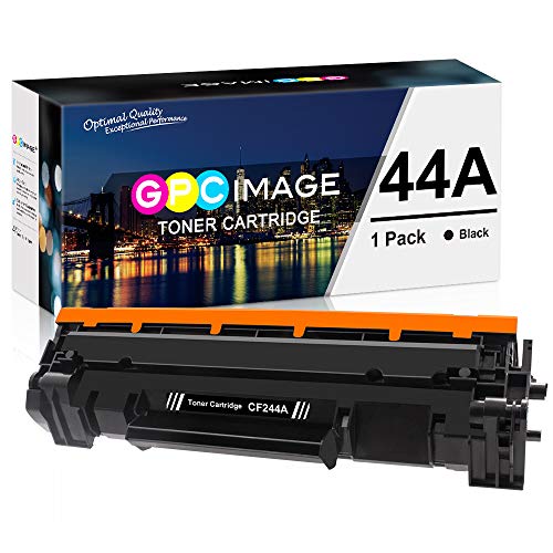 GPC Image 44A Cartuchos de tóner Compatible para HP CF244A 44A con Chip (1 Negro) para HP Laserjet Pro M15a, M15w, MFP M28a, MFP M28w Impresora