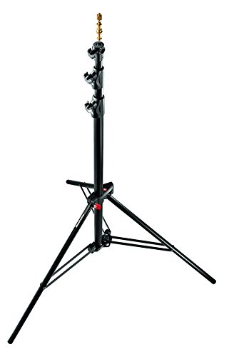 Manfrotto 1005BAC - Soporte de Equipos de iluminación fotográfica, Negro