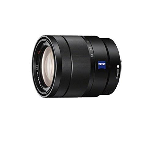 Sony SEL-1670 Vario-Tesslar T* E ZA OSS - Objetivo para Sony/Minolta (distancia focal 16-70mm, apertura f/4, estabilizador de imagen) color negro
