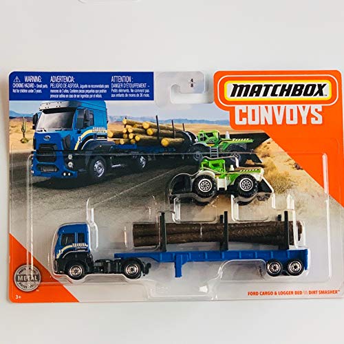 Matchbox Convoys Series Ford Cargo & Logger Cama, Dirt Smasher