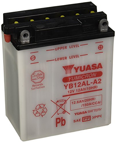 Yuasa YB12AL-A2 - Bateria sin ácido