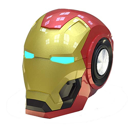 Liuying altavoz Bluetooth inalámbrico Iron Man portátil mini HiFi 360 estéreo subwoofer barra de sonido Iron Man Optimus Prime altavoz principal