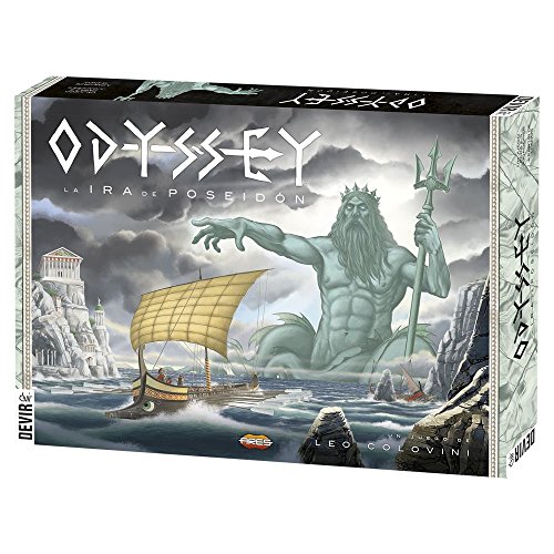 Devir - Odyssey La Ira de Poseidón, Juego de Mesa (BGODY)