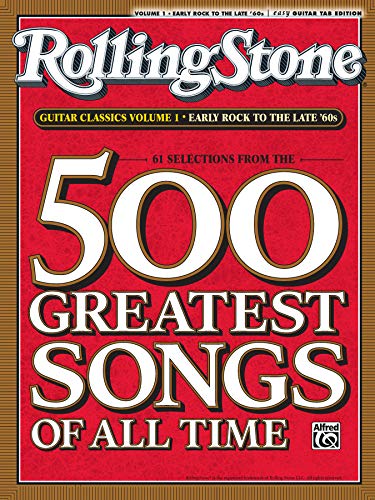 Selections from Rolling Stone Magazine's 500 Greatest Songs of All Time: Early Rock to the Late '60s (Easy Guitar Tab): 1