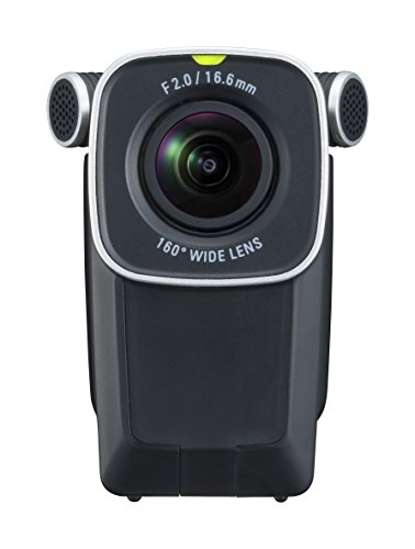 Zoom Q4N - Videocámara (3 MP, CMOS, 25,4/3 mm (1/3"), 1,5x, 16,6 mm, Tarjeta de Memoria, Negro)