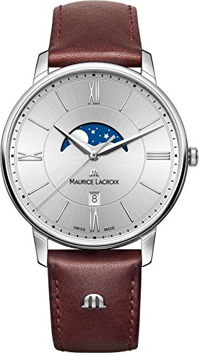 Maurice Lacroix Eliros MOONPHASE - Reloj de pulsera para hombre, fase lunar