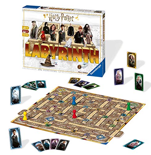 Ravensburger 26031, Labyrinth Harry Potter, Versión Española, Juego de Mesa, Jugadores 2-4, Edad Recomendada 7+
