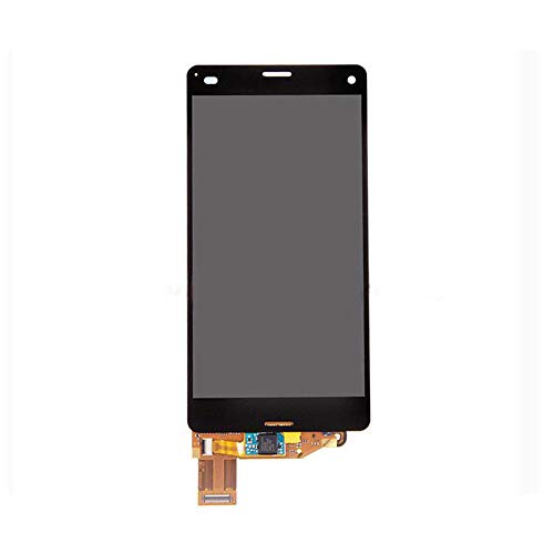 VANKER Sony Xperia Z3 Mini Pantalla, LCD Pantalla Táctil Digitalizador de Reparación para Sony Xperia Z3 Mini Compact D5803 D5833_Negro