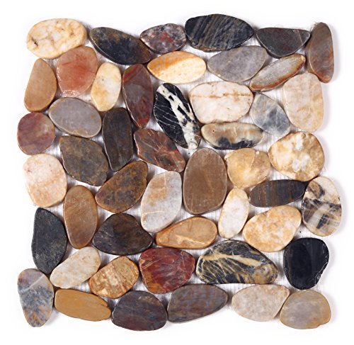 Mosaico de Piedra en Malla DEC-00000000105, 8 mm, 30 x 30 cm