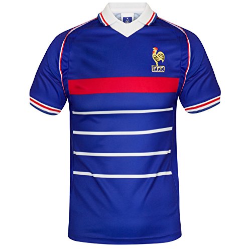 Score Draw Official Retro - Camiseta de fútbol (XXL), diseño del Mundial de Francia de 1998