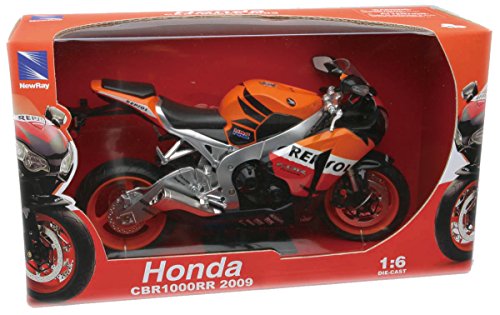 Nueva Ray - 49073 - Vehículos en Miniatura - Modelo para la Escala - Repsol Honda Moto CBR 1000RR - Escala 1/6